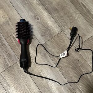 Revlon Black and Pink One Step Volumizer Hair Dryer and Styler
